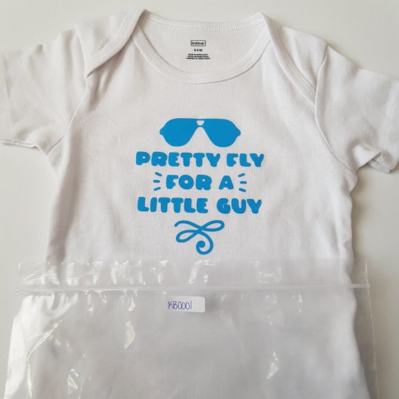 "Pretty Fly For A Little Guy" Bodysuit - Picture 5 of 9